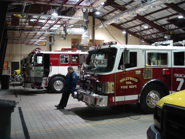 Truck 7 at BDVFD Station 3